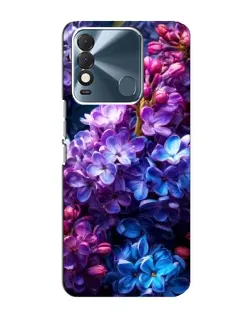 Чехол для TECNO Spark 8 с картинкой «Сиреневый цвет»