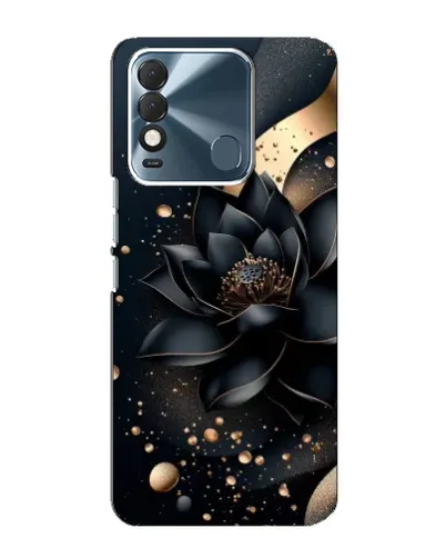 Чехол для TECNO Spark 8 с картинкой «Черный лотос» Чехол для TECNO Spark 8 с картинкой «Черный лотос»