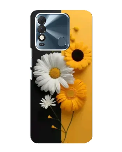 Чехол для TECNO Spark 8 с картинкой «Подсолнух и ромашка» Чехол для TECNO Spark 8 с картинкой «Подсолнух и ромашка»