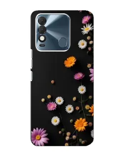 Чехол для TECNO Spark 8 с картинкой «Цветочная композиция»
