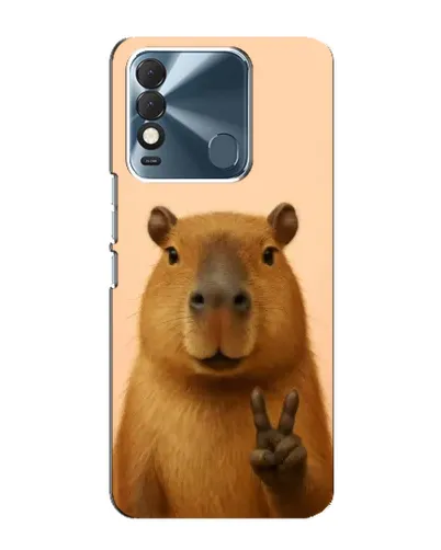 Чехол для TECNO Spark 8 с картинкой «Капибара виктория» Чехол для TECNO Spark 8 с картинкой «Капибара виктория»