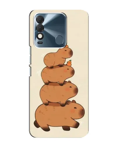 Чехол для TECNO Spark 8 с картинкой «Башня из капибар» Чехол для TECNO Spark 8 с картинкой «Башня из капибар»