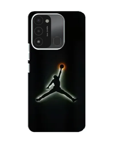 Чохол для TECNO Spark 8C з картинкою «Jordan Gradient Logo»