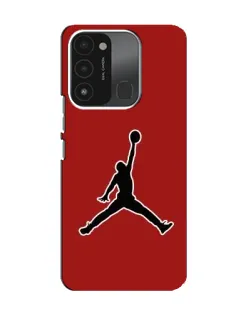 Чохол для TECNO Spark 8C з картинкою «Jordan Red Back»