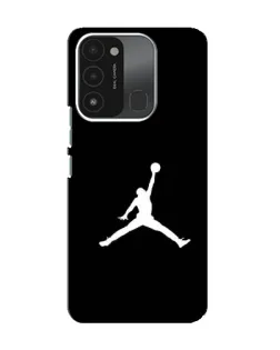 Чохол для TECNO Spark 8C з картинкою «Jordan Silhouette»
