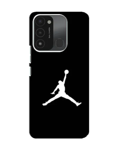 Чохол для TECNO Spark 8C з картинкою «Jordan Silhouette»