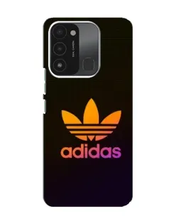 Чехол для TECNO Spark 8C с картинкой «Градиент Adidas»