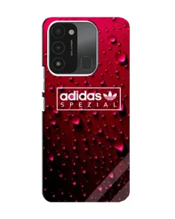 Чехол для TECNO Spark 8C с картинкой «Adidas Gold Marble»