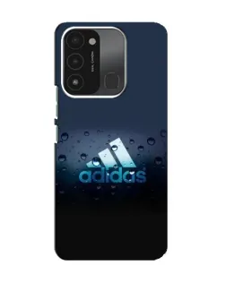 Чехол для TECNO Spark 8C с картинкой «Adidas Water Drops»
