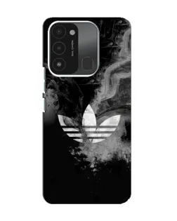 Чехол для TECNO Spark 8C с картинкой «Абстрактный дым Adidas»