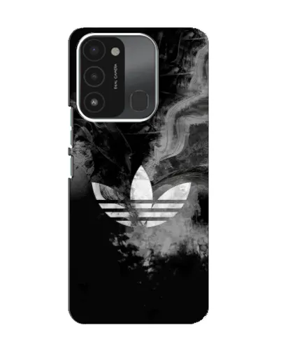 Чехол для TECNO Spark 8C с картинкой «Абстрактный дым Adidas» Чехол для TECNO Spark 8C с картинкой «Абстрактный дым Adidas»