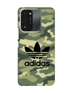 Чехол для TECNO Spark 8C с картинкой «Милитари стиль Adidas»
