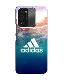 Чехол для TECNO Spark 8C с картинкой «Океанская глубина адидас»