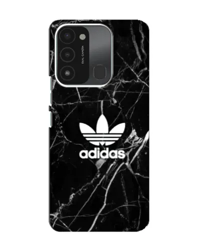 Чехол для TECNO Spark 8C с картинкой «Белый мрамор Adidas» Чехол для TECNO Spark 8C с картинкой «Белый мрамор Adidas»