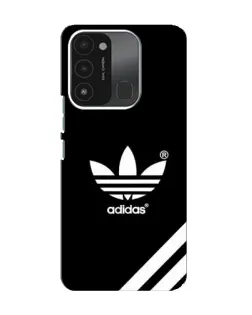 Чехол для TECNO Spark 8C с картинкой «Adidas с диагональными полосами»
