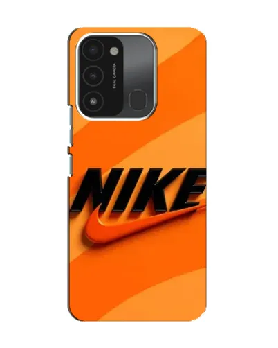 Чохол для TECNO Spark 8C з картинкою «Помаранчевий драйв Nike»
