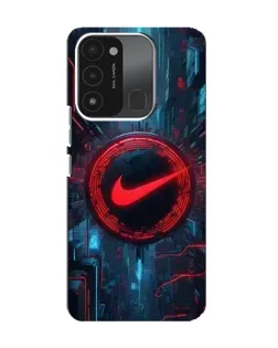 Чохол для TECNO Spark 8C з картинкою «Техногенний стиль Nike»