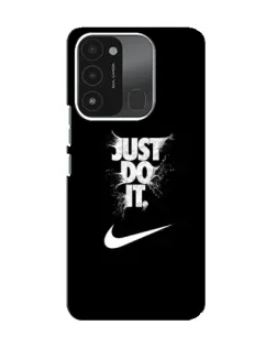 Чохол для TECNO Spark 8C з картинкою «Текстовий принт Nike»