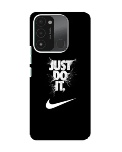 Чохол для TECNO Spark 8C з картинкою «Текстовий принт Nike»