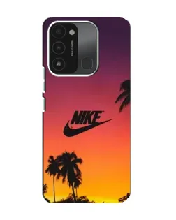 Чохол для TECNO Spark 8C з картинкою «Nike на заході сонця»