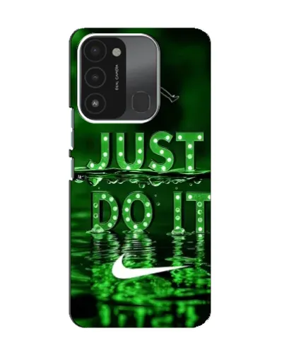 Чохол для TECNO Spark 8C з картинкою «Зелений неоновий Nike»
