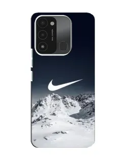 Чохол для TECNO Spark 8C з картинкою «Nike — зимові гори»