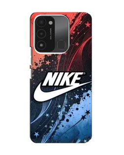 Чохол для TECNO Spark 8C з картинкою «Градієнтний принт Найк»