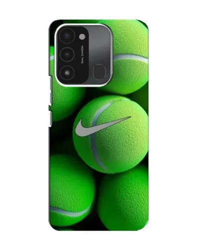 Чохол для TECNO Spark 8C з картинкою «Тенісні м'ячі Найк»