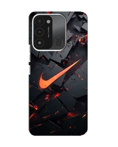 Чохол для TECNO Spark 8C з картинкою «Nike — ефект розломів»
