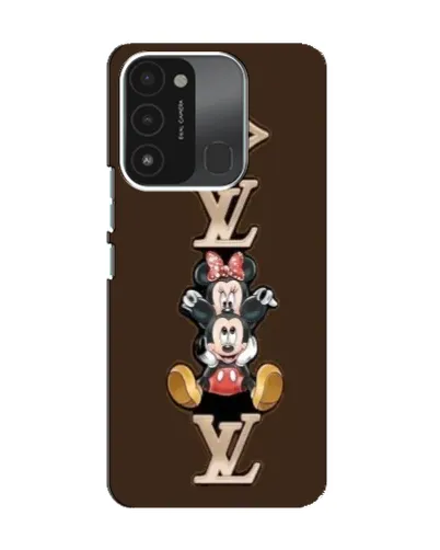 Чехол для TECNO Spark 8C с картинкой «LV и Микки Маус» Чехол для TECNO Spark 8C с картинкой «LV и Микки Маус»