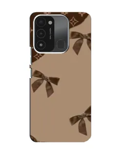 Чехол для TECNO Spark 8C с картинкой «LV — кофейный атлас»