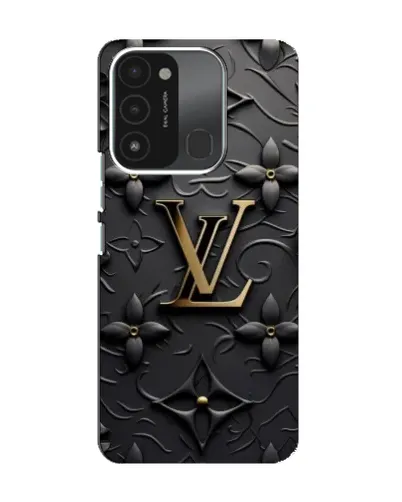 Чехол для TECNO Spark 8C с картинкой «Кожаная текстура LV» Чехол для TECNO Spark 8C с картинкой «Кожаная текстура LV»