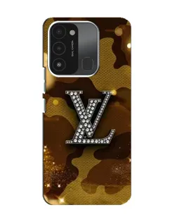 Чехол для TECNO Spark 8C с картинкой «Камуфляжный Louis Vuitton»