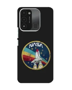 Чохол для TECNO Spark 8C з картинкою «NASA — емблема місії»