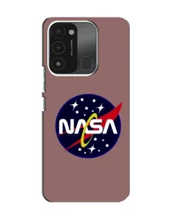 Чохол для TECNO Spark 8C з картинкою «NASA — ретро космос»