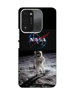 Чохол для TECNO Spark 8C з картинкою «Астронавт на Місяці»