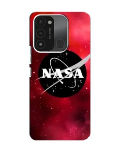 Чохол для TECNO Spark 8C з картинкою «NASA — червона туманність»