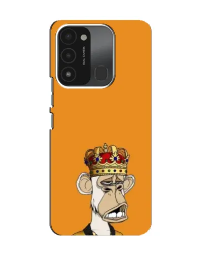 Чехол для TECNO Spark 8C с картинкой «Золотая обезьяна Bored Ape» Чехол для TECNO Spark 8C с картинкой «Золотая обезьяна Bored Ape»