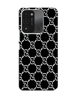 Чохол для TECNO Spark 8C з картинкою «Gucci — сітчастий паттерн»