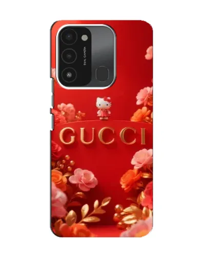 Чохол для TECNO Spark 8C з картинкою «Gucci — золотий сад»