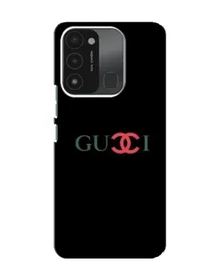 Чохол для TECNO Spark 8C з картинкою «Gucci — червоний градієнт»