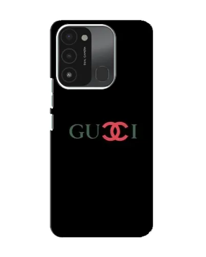 Чохол для TECNO Spark 8C з картинкою «Gucci — червоний градієнт»