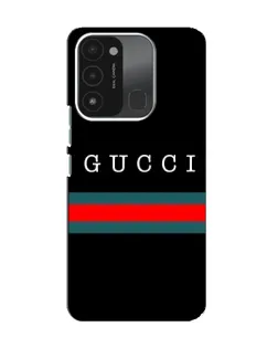 Чохол для TECNO Spark 8C з картинкою «Gucci — червоний пояс»