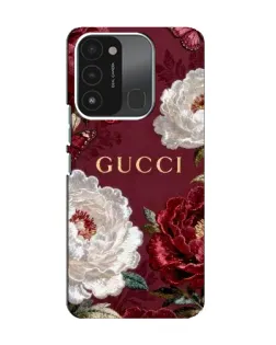 Чохол для TECNO Spark 8C з картинкою «Gucci — бордові троянди» Чохол для TECNO Spark 8C з картинкою «Gucci — бордові троянди»