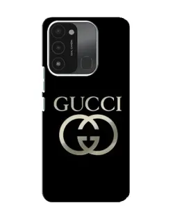 Чохол для TECNO Spark 8C з картинкою «Gucci — золото на чорному» Чохол для TECNO Spark 8C з картинкою «Gucci — золото на чорному»