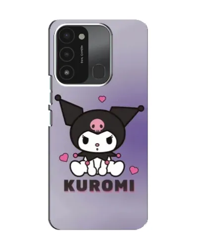 Чохол для TECNO Spark 8C з картинкою «Kuromi — фіолетовий арт» Чохол для TECNO Spark 8C з картинкою «Kuromi — фіолетовий арт»