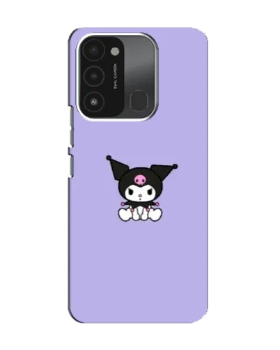 Чохол для TECNO Spark 8C з картинкою «Kuromi — фіолетовий мінімалізм» Чохол для TECNO Spark 8C з картинкою «Kuromi — фіолетовий мінімалізм»