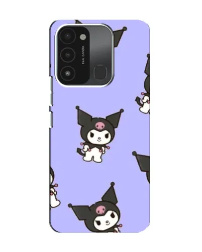 Чохол для TECNO Spark 8C з картинкою «Паттерн з Kuromi» Чохол для TECNO Spark 8C з картинкою «Паттерн з Kuromi»
