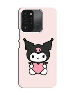 Чохол для TECNO Spark 8C з картинкою «Kuromi та серце» Чохол для TECNO Spark 8C з картинкою «Kuromi та серце»