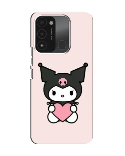 Чохол для TECNO Spark 8C з картинкою «Kuromi та серце» Чохол для TECNO Spark 8C з картинкою «Kuromi та серце»